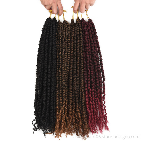Crochet Pretwisted Long Passion Twist Hair Braiding Hair